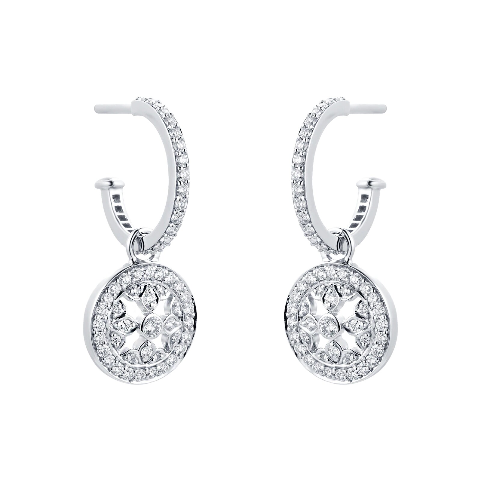 Diamond and Citrine Earrings LEONOR 14710018021